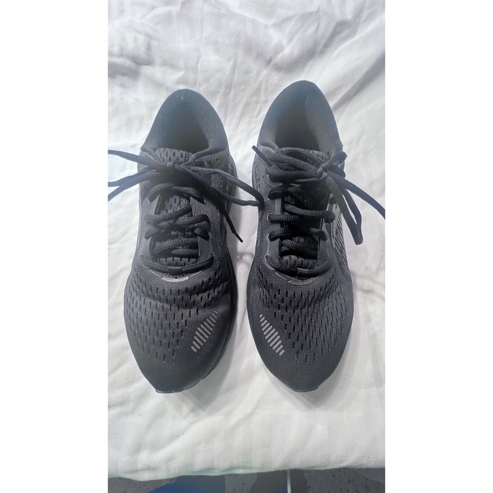 Brooks Addiction GTS 15 Womens 9.5 Wide 2E Black Running Shoes 1103652E020